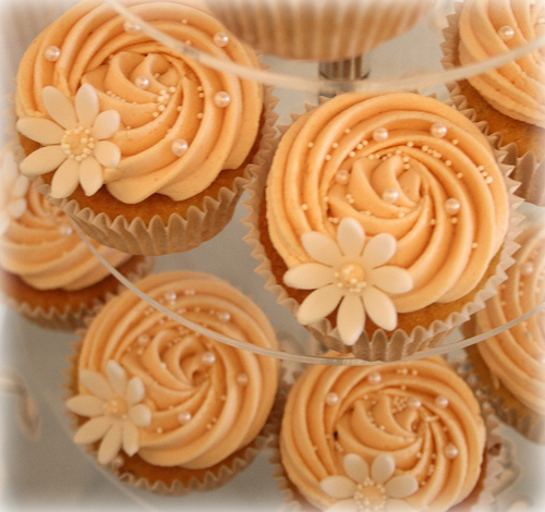 Peach Cupcakes